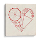 Amor en bicicleta Nao2 - Florent Bodart | Cuadro decorativo de Canvas Lab