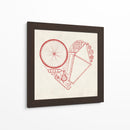 Amor en bicicleta Nao2 - Florent Bodart | Cuadro decorativo de Canvas Lab