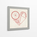 Amor en bicicleta Nao2 - Florent Bodart | Cuadro decorativo de Canvas Lab