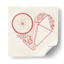 Amor en bicicleta Nao2 - Florent Bodart | Cuadro decorativo de Canvas Lab