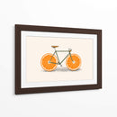 Ruedas Naranjas - Florent Bodart | Cuadro decorativo de Canvas Lab