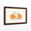 Ruedas Naranjas - Florent Bodart | Cuadro decorativo de Canvas Lab