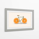 Ruedas Naranjas - Florent Bodart | Cuadro decorativo de Canvas Lab