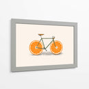 Ruedas Naranjas - Florent Bodart | Cuadro decorativo de Canvas Lab