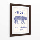 Smile Tiger - Florent Bodart | Cuadro decorativo de Canvas Lab