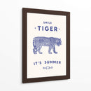 Smile Tiger - Florent Bodart | Cuadro decorativo de Canvas Lab
