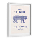 Smile Tiger - Florent Bodart | Cuadro decorativo de Canvas Lab