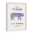 Smile Tiger - Florent Bodart | Cuadro decorativo de Canvas Lab