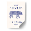 Smile Tiger - Florent Bodart | Cuadro decorativo de Canvas Lab