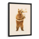 El oso y su helicón - Florent Bodart | Cuadro decorativo de Canvas Lab