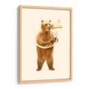 El oso y su helicón - Florent Bodart | Cuadro decorativo de Canvas Lab