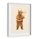 El oso y su helicón - Florent Bodart | Cuadro decorativo de Canvas Lab