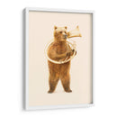 El oso y su helicón - Florent Bodart | Cuadro decorativo de Canvas Lab