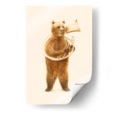 El oso y su helicón - Florent Bodart | Cuadro decorativo de Canvas Lab