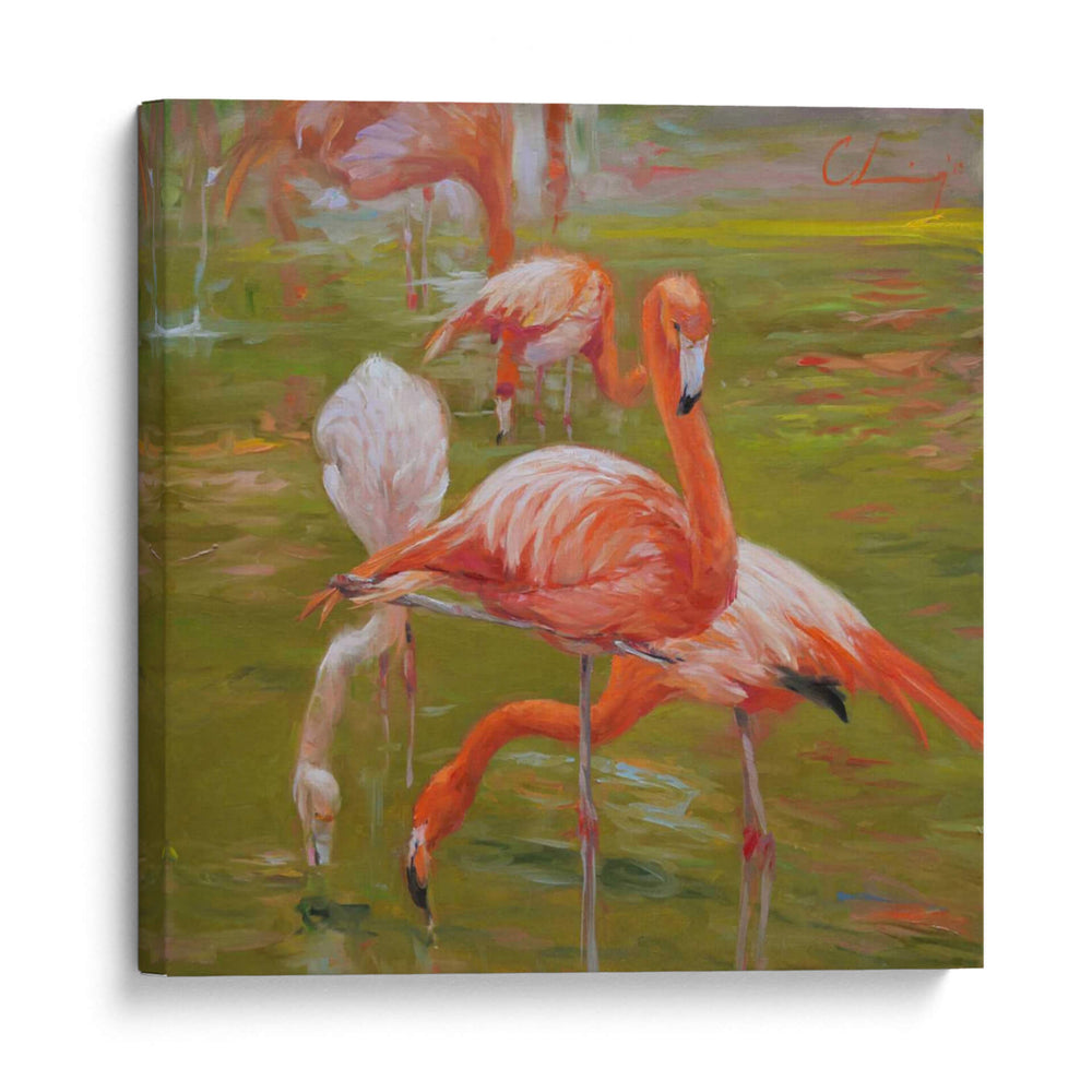 Flamenco I - Chuck Larivey | Cuadro decorativo de Canvas Lab