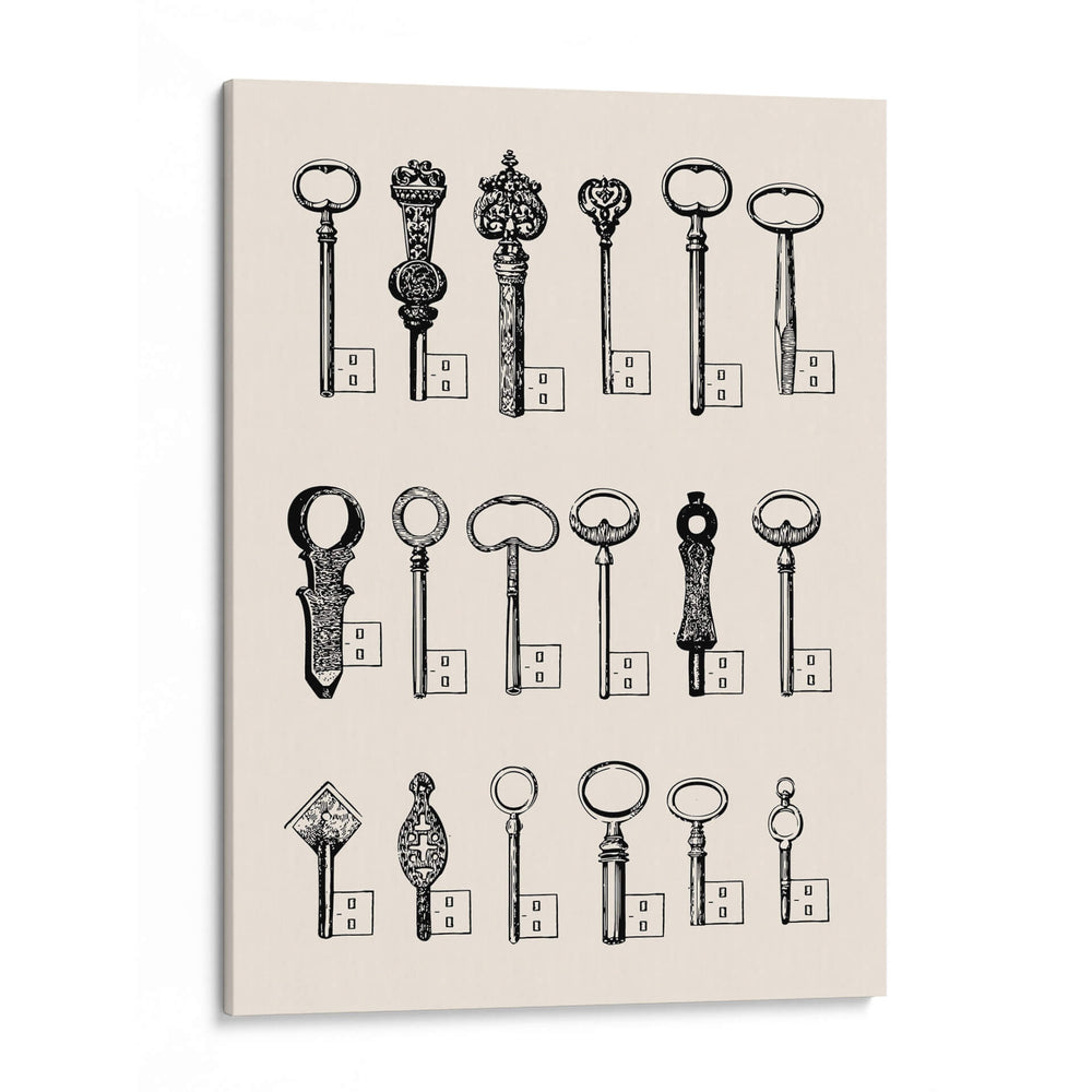 Llaves USB - Florent Bodart | Cuadro decorativo de Canvas Lab