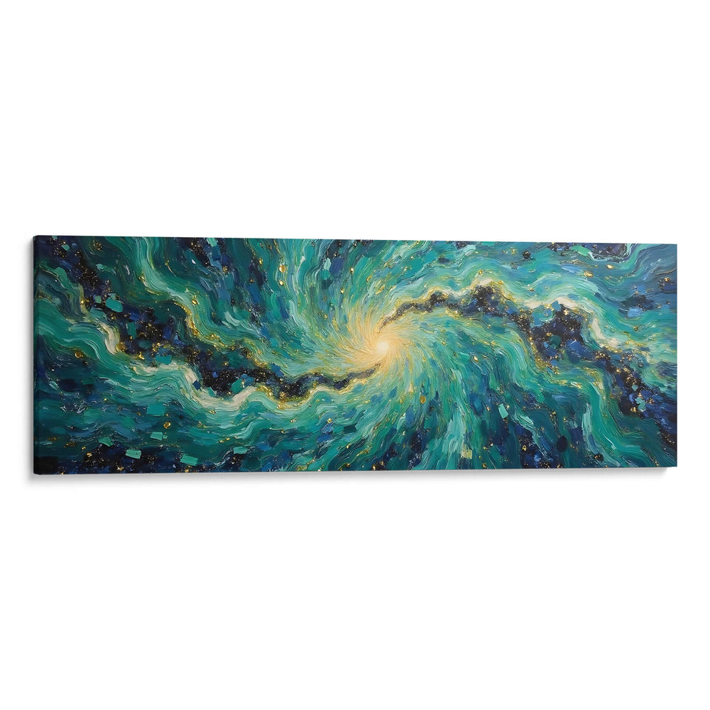 Vórtice Esmeralda - Tito Massia | Cuadro decorativo de Canvas Lab