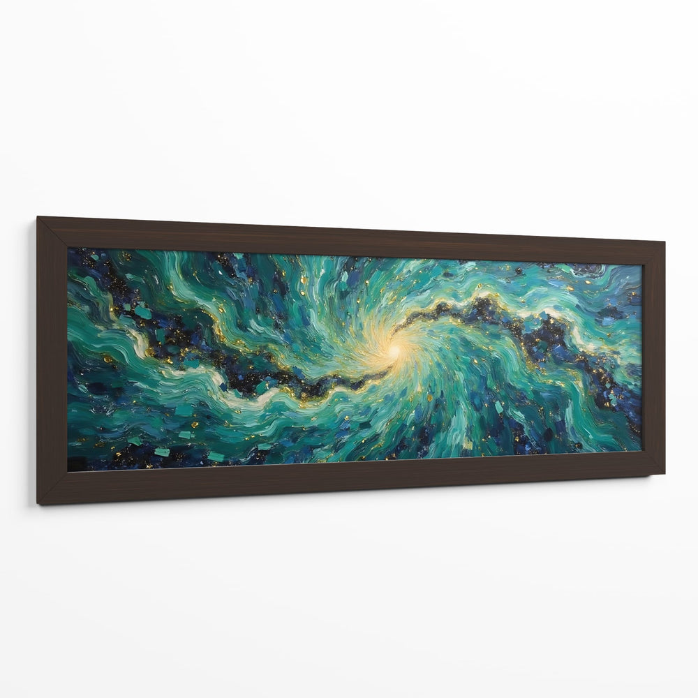 Vórtice Esmeralda - Tito Massia | Cuadro decorativo de Canvas Lab