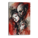 Tinta Roja y Negra 002 - DEA Digital Esoteric Art | Cuadro decorativo de Canvas Lab