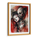 Tinta Roja y Negra 002 - DEA Digital Esoteric Art | Cuadro decorativo de Canvas Lab