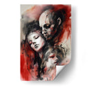 Tinta Roja y Negra 002 - DEA Digital Esoteric Art | Cuadro decorativo de Canvas Lab