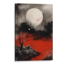 Tinta Roja y Negra 003 - DEA Digital Esoteric Art | Cuadro decorativo de Canvas Lab