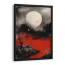 Tinta Roja y Negra 003 - DEA Digital Esoteric Art | Cuadro decorativo de Canvas Lab