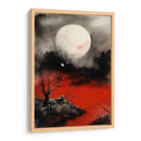 Tinta Roja y Negra 003 - DEA Digital Esoteric Art | Cuadro decorativo de Canvas Lab