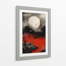 Tinta Roja y Negra 003 - DEA Digital Esoteric Art | Cuadro decorativo de Canvas Lab