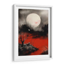 Tinta Roja y Negra 003 - DEA Digital Esoteric Art | Cuadro decorativo de Canvas Lab