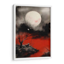 Tinta Roja y Negra 003 - DEA Digital Esoteric Art | Cuadro decorativo de Canvas Lab