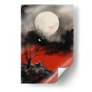 Tinta Roja y Negra 003 - DEA Digital Esoteric Art | Cuadro decorativo de Canvas Lab