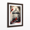 Tinta Roja y Negra 004 - DEA Digital Esoteric Art | Cuadro decorativo de Canvas Lab