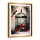 Tinta Roja y Negra 004 - DEA Digital Esoteric Art | Cuadro decorativo de Canvas Lab