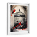 Tinta Roja y Negra 004 - DEA Digital Esoteric Art | Cuadro decorativo de Canvas Lab