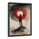 Tinta Roja y Negra 00 - DEA Digital Esoteric Art | Cuadro decorativo de Canvas Lab