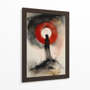 Tinta Roja y Negra 00 - DEA Digital Esoteric Art | Cuadro decorativo de Canvas Lab