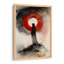 Tinta Roja y Negra 00 - DEA Digital Esoteric Art | Cuadro decorativo de Canvas Lab