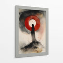 Tinta Roja y Negra 00 - DEA Digital Esoteric Art | Cuadro decorativo de Canvas Lab