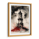 Tinta Roja y Negra 006 - DEA Digital Esoteric Art | Cuadro decorativo de Canvas Lab