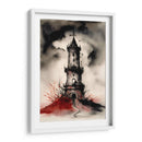 Tinta Roja y Negra 006 - DEA Digital Esoteric Art | Cuadro decorativo de Canvas Lab