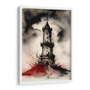 Tinta Roja y Negra 006 - DEA Digital Esoteric Art | Cuadro decorativo de Canvas Lab