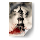 Tinta Roja y Negra 006 - DEA Digital Esoteric Art | Cuadro decorativo de Canvas Lab