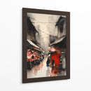 Tinta Roja y Negra 007 - DEA Digital Esoteric Art | Cuadro decorativo de Canvas Lab