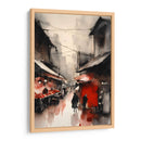 Tinta Roja y Negra 007 - DEA Digital Esoteric Art | Cuadro decorativo de Canvas Lab