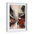 Tinta Roja y Negra 007 - DEA Digital Esoteric Art | Cuadro decorativo de Canvas Lab