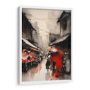 Tinta Roja y Negra 007 - DEA Digital Esoteric Art | Cuadro decorativo de Canvas Lab