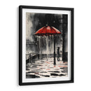 Tinta Roja y Negra 008 - DEA Digital Esoteric Art | Cuadro decorativo de Canvas Lab