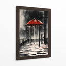 Tinta Roja y Negra 008 - DEA Digital Esoteric Art | Cuadro decorativo de Canvas Lab