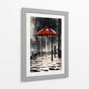 Tinta Roja y Negra 008 - DEA Digital Esoteric Art | Cuadro decorativo de Canvas Lab
